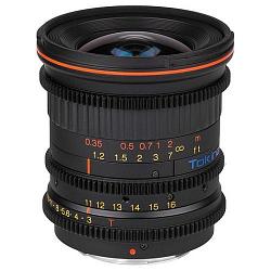 Tokina 11-16mm T3.0 Cinema Lens